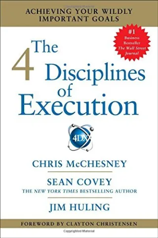 The 4 Disciplines of Execution cover