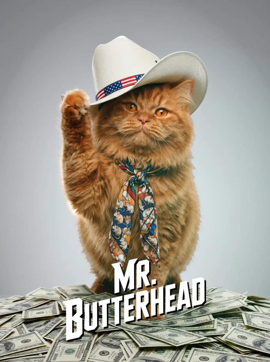 Karakterposter van Mr. Butterhead, de CEO