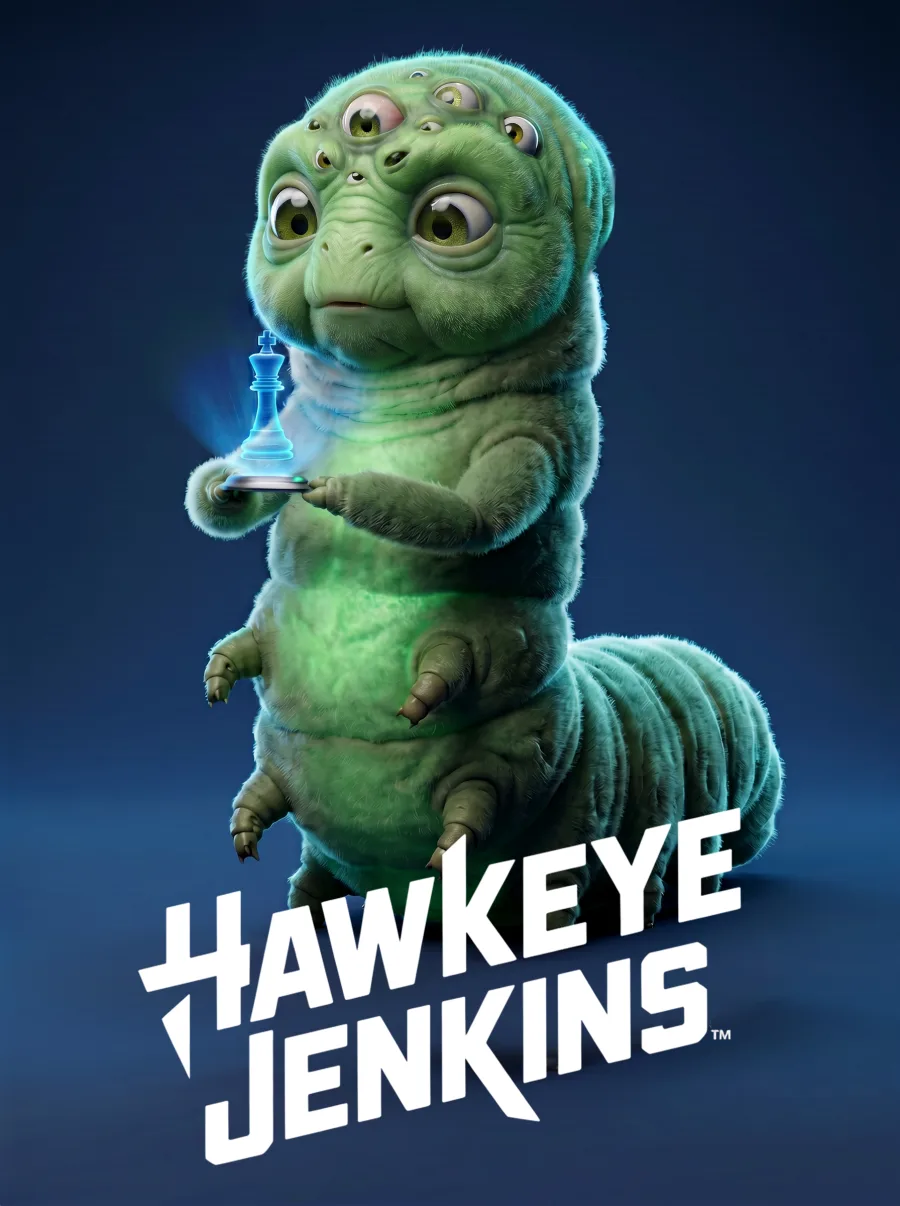 Karakterposter van Hawkeye Jenkins, de strateeg