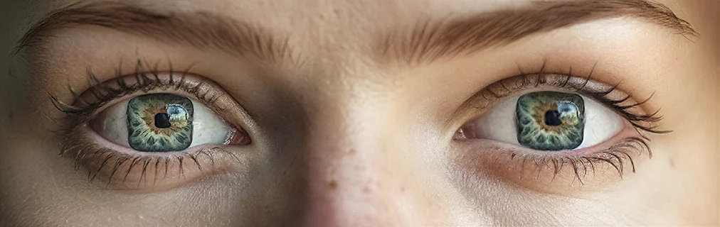 Voorbeeld van beperkingen in AI-beeld, detail-artefacten